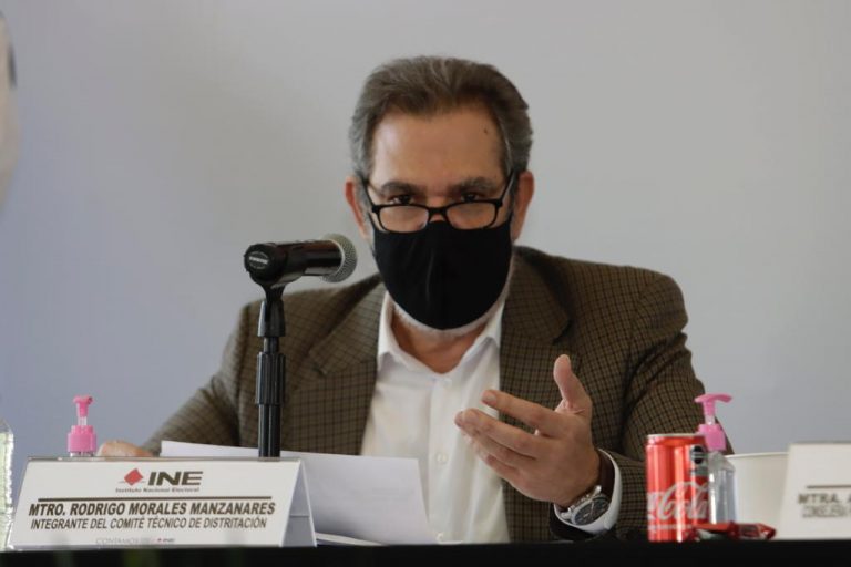 Rodrigo Morales Manzanares, integrante del Comité Técnico para el Seguimiento y Evaluación de los Trabajos de Distritación Nacional.