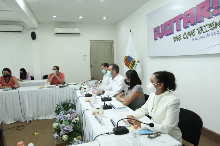 Gira de trabajo del Consejero Presidente Dr. Lorenzo Córdova Vianello, realizada en Chetumal, Quintana Roo