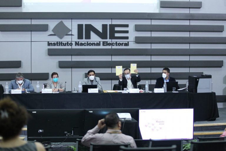 Selección de Muestra para los Conteos Rápidos de los Procesos Electorales Locales 2021-2022.