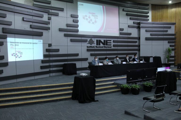 Selección de Muestra para los Conteos Rápidos de los Procesos Electorales Locales 2021-2022.