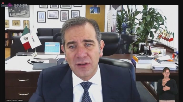 Lorenzo Córdova Vianello, Consejero Presidente del INE.