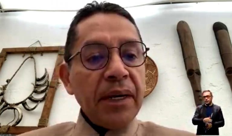 Manuel Carrillo Poblano, Coordinador de Asuntos Internacionales del INE.