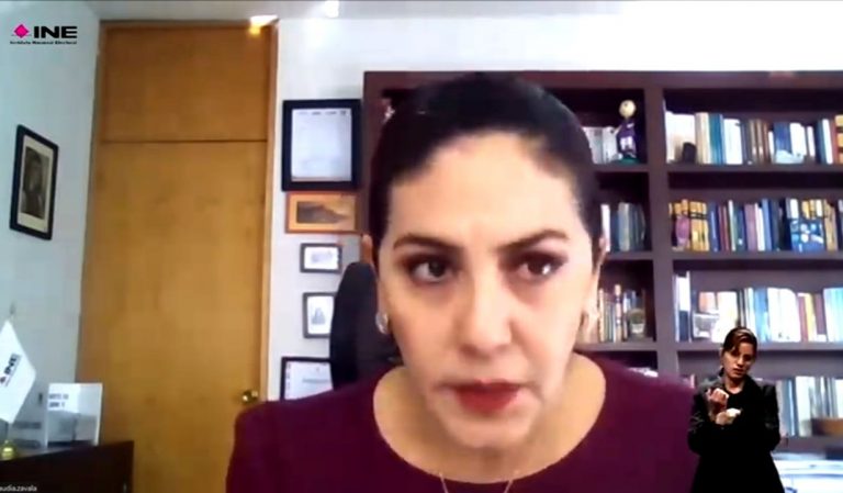 Claudia Zavala Pérez, Consejera Electoral del INE.