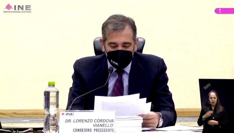 Lorenzo Córdova Vianello, Consejero Presidente.