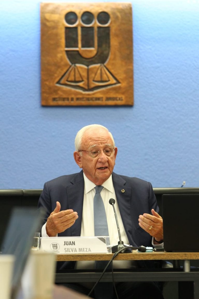 Juan Silva Meza, Investigador Honorario del IIJ de la UNAM.