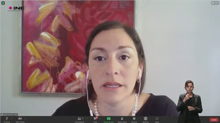 Maricarmen Plata, Secretaria de Acceso a Derecho y Equidad (OEA).