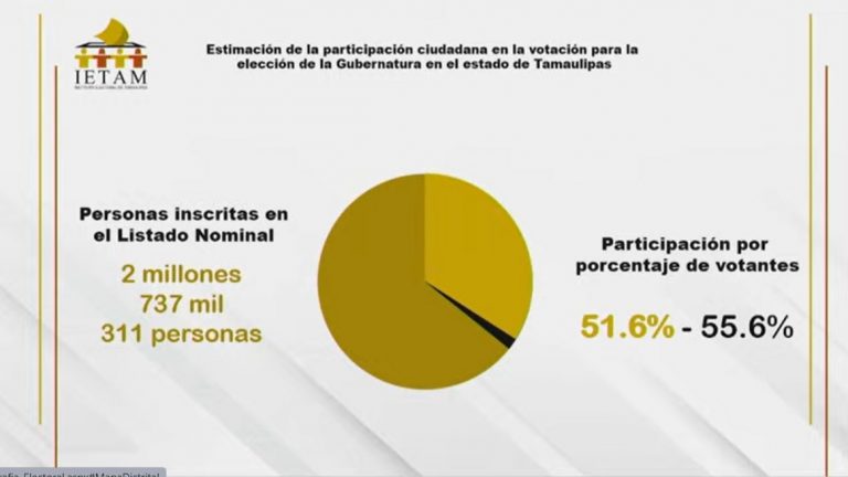 Estimación de la participación ciudadana en Tamaulipas
