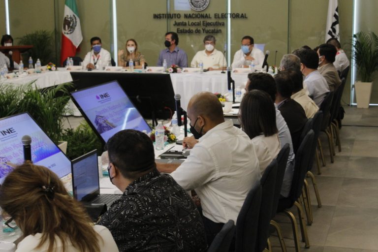 Reunión de las y los Vocales de Organización Electoral del INE celebrada en la ciudad de Mérida Yucatán.