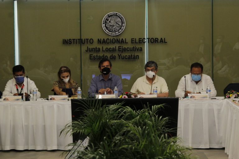 Reunión de las y los Vocales de Organización Electoral del INE celebrada en la ciudad de Mérida Yucatán.