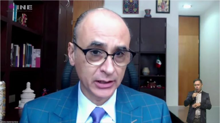 MartínFaz Mora, Consejero Eelctoral del INE.