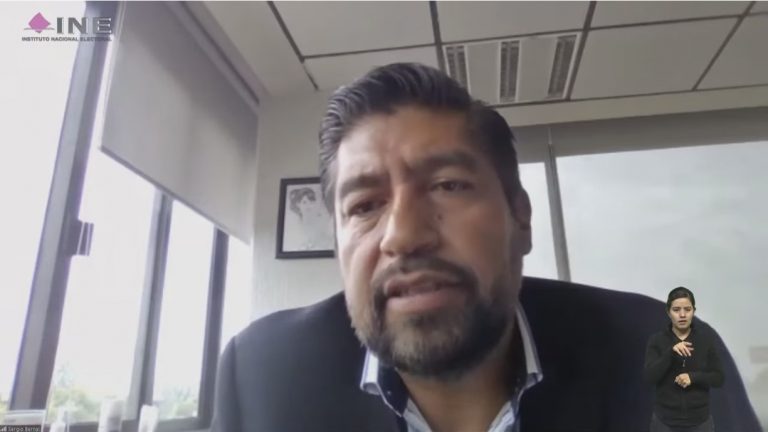 Sergio Bernal Rojas, Director Ejecutivo de Organización Electoral del INE.