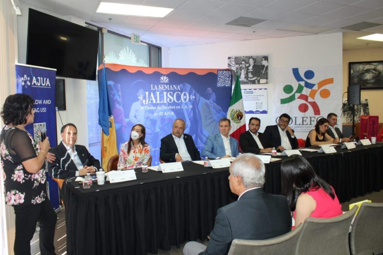 Presentación de la Semana Jalisco en Los Ángeles, California.