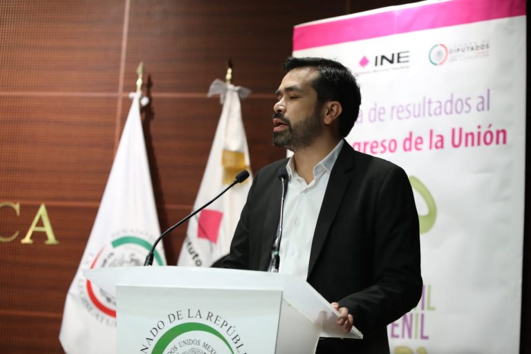 Jorge Álvarez Máynes, Coordinador del grupo Parlamentario de Movimiento Ciudadano.