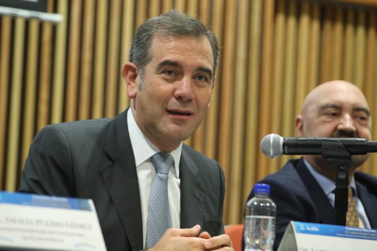 Lorenzo Córdova Vianello, Consejero Presidente del INE.