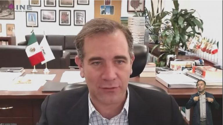 Lorenzo Córdova Vianello, Consejero Presidente del INE.