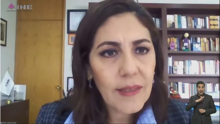 Claudia Zavala Pérez, Consejera Electoral del INE.