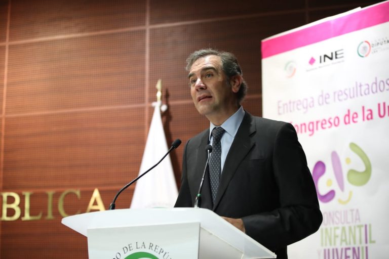 Lorenzo Córdova Vianello, Consejero Presidente del INE en la Presentación de Resultados de la Consulta Infantil y Juvenil (CIJ) 2021.
