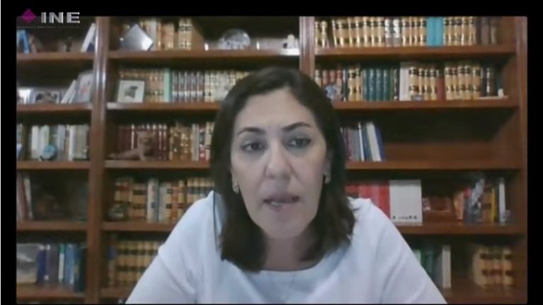 Caludia Zavala Pérez, Consejera Electoral del INE.