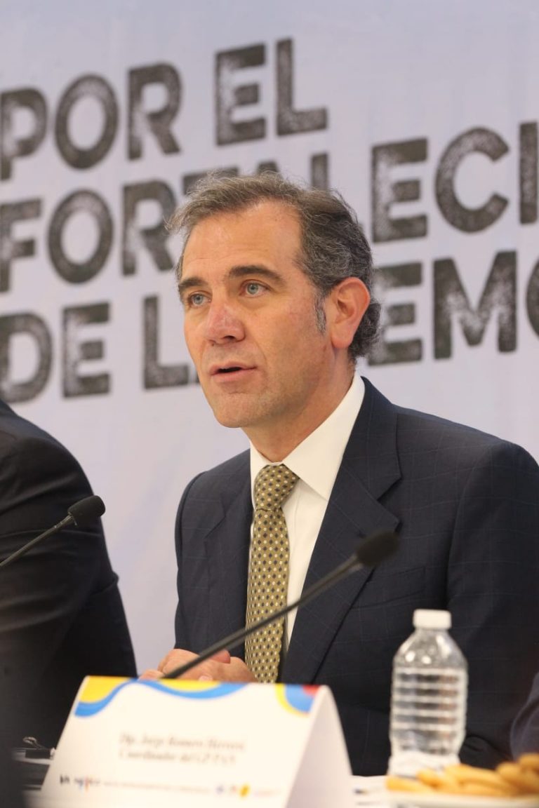 Lorenzo Córdova Vianello, Consejero Presidente del INE.