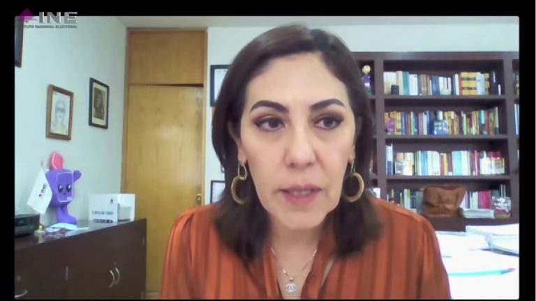 Claudia Zavala Pérez, Consejera Electoral Presidenta de la Comisión de Presupuesto.