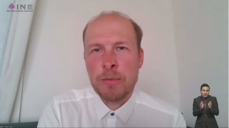 Oliver Kask, Presidente de la Comisión Electoral de Estonia.