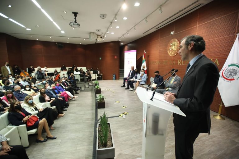Lorenzo Córdova Vianello, Consejero Presidente del INE en la Presentación de Resultados de la Consulta Infantil y Juvenil (CIJ) 2021.