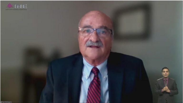 Paul de Gregorio, Ex Presidente de la Comisión de Asistencia Electoral de Estados Unidos.