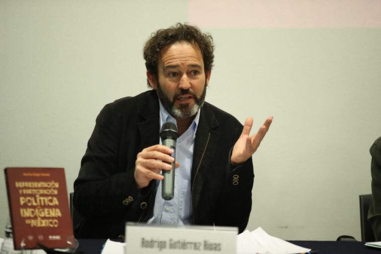 Rodrigo Gutiérrez Rívas, académico del IIJ de la UNAM.