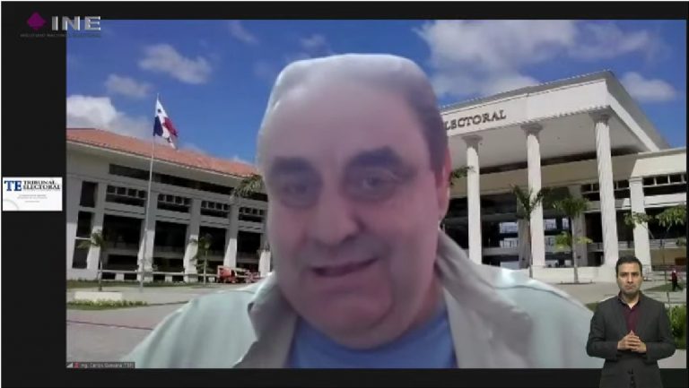 Carlos Ramón Guevara, Seguridad de Informática del Tribunal Electoral del Panamá.