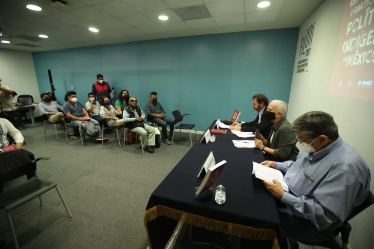 Presentación del libro "Representación y participación política indígena en México".