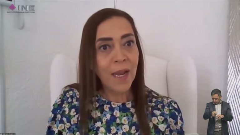 Adriana Favela Herrera, Consejera Electoral del INE.