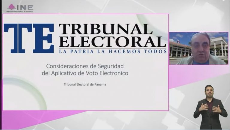 Carlos Ramón Guevara, Seguridad de Informática del Tribunal Electoral del Panamá.