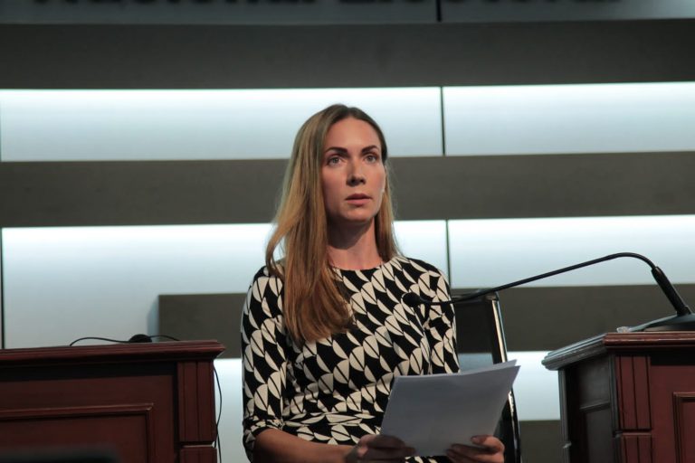 Teresa Lévigne, Gerente del Programa de Elecciones y Democracia de la Fundación Kofi Annan.