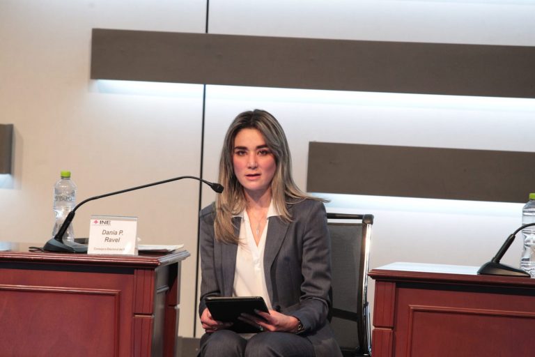 Dania Ravel Cuevas, Consejera Electoral del INE.