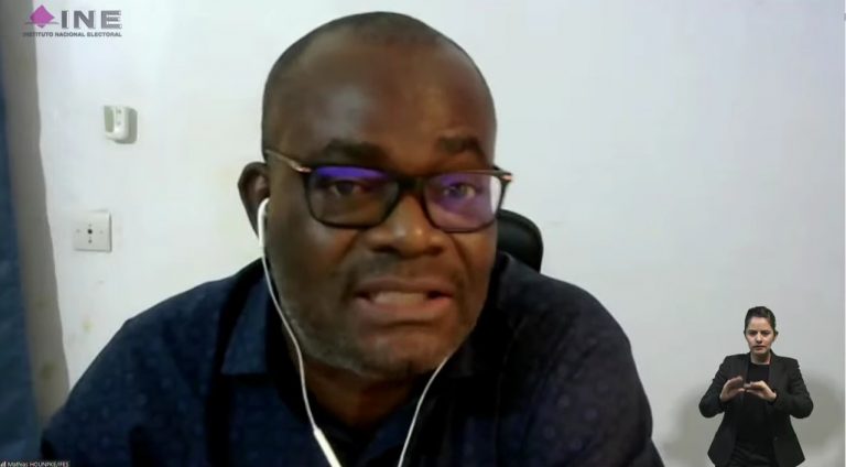 Mathias Hounkpe, Director de la Oficina de IFES en Mali.