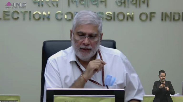 Dharmendra Sharma, Vicecomisionado de la Comisión Electoral India /Foro Regional Asia.