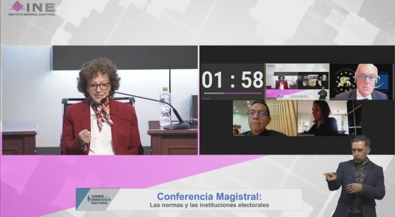 Jaqueline Peschard, Ex Consejera y Profesora-Investigadora de la UNAM.