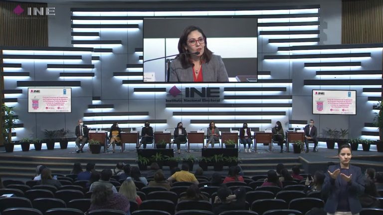 Firma de Convenios de Colaboración del Programa Nacional de Impulso a la Participación Política de Mujeres a través de Organizaciones de la Sociedad Civil 2022.