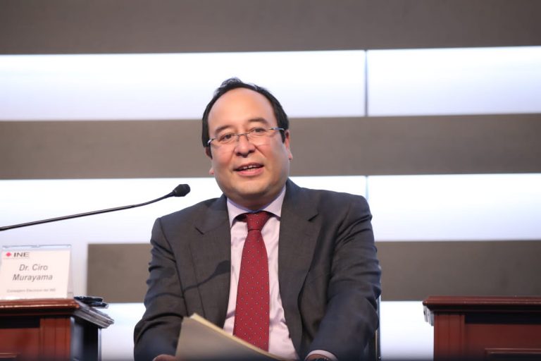 Ciro Murayama Rendón, Consejero Electoral del INE.