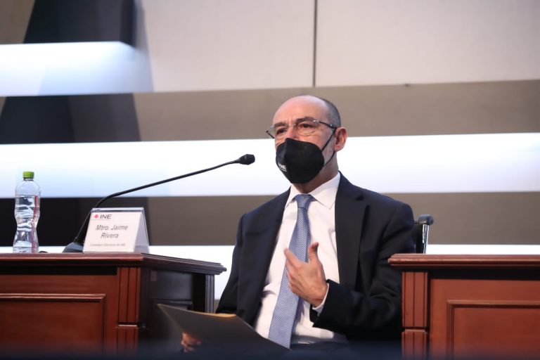 Jaime Rivera Velázquez, Consejero Electoral del INE.