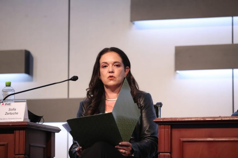 Sofia Zertuche, Hija de Fernando Zertuche.