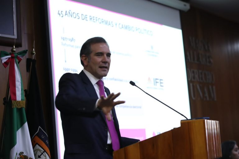 Lorenzo Córdova Vianello, Consejero Presidente del INE.