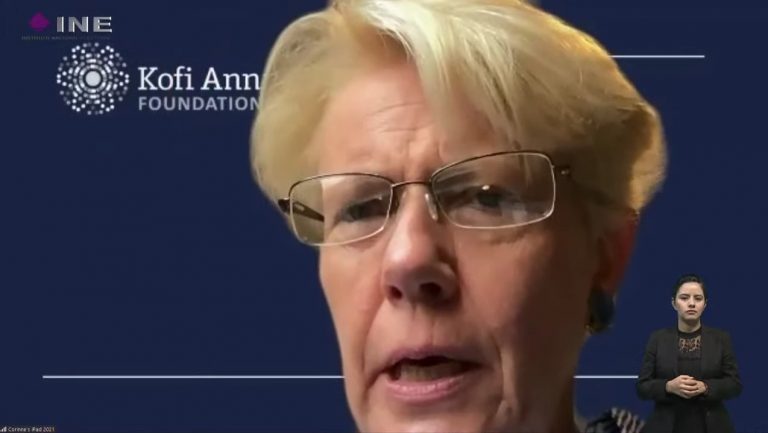 Corinne Molmal-Vanian, Directora Ejecutiva de la Fundación Kofi Annan.