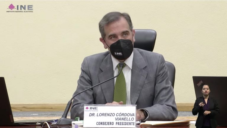Lorenzo Córdova Vianello, Consejero Presidente.
