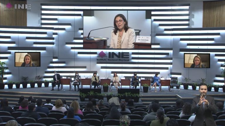 Claudia Zavala Pérez, Consejera Electoral del INE.