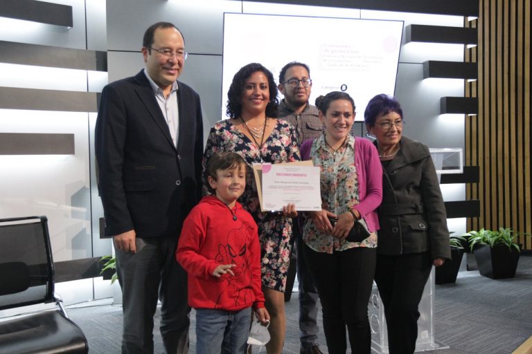 Ganadores de reconocimientos.