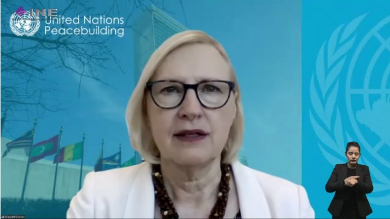 Elizabeth Spehar, Secretaria General Adjunta para la Consolidación de la Paz de la ONU