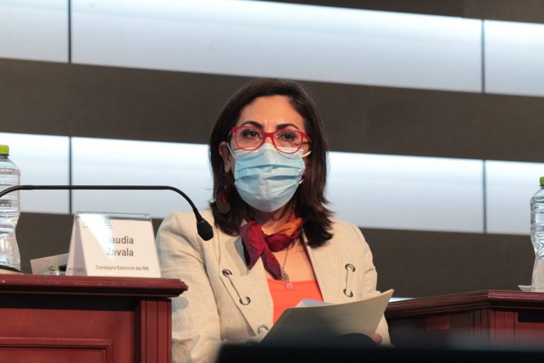 Claudia Zavala Pérez, Consejera Electoral del INE.