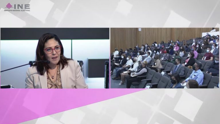 Caludia Zavala Pérez, Consejera Electoral del INE.