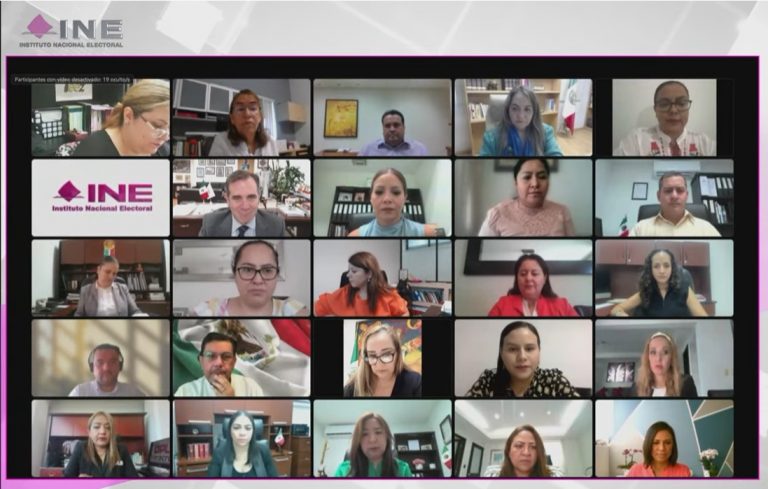 Inauguración del 5uinto Encuentro entre Consejeras y Consejeros del INE y OPL.